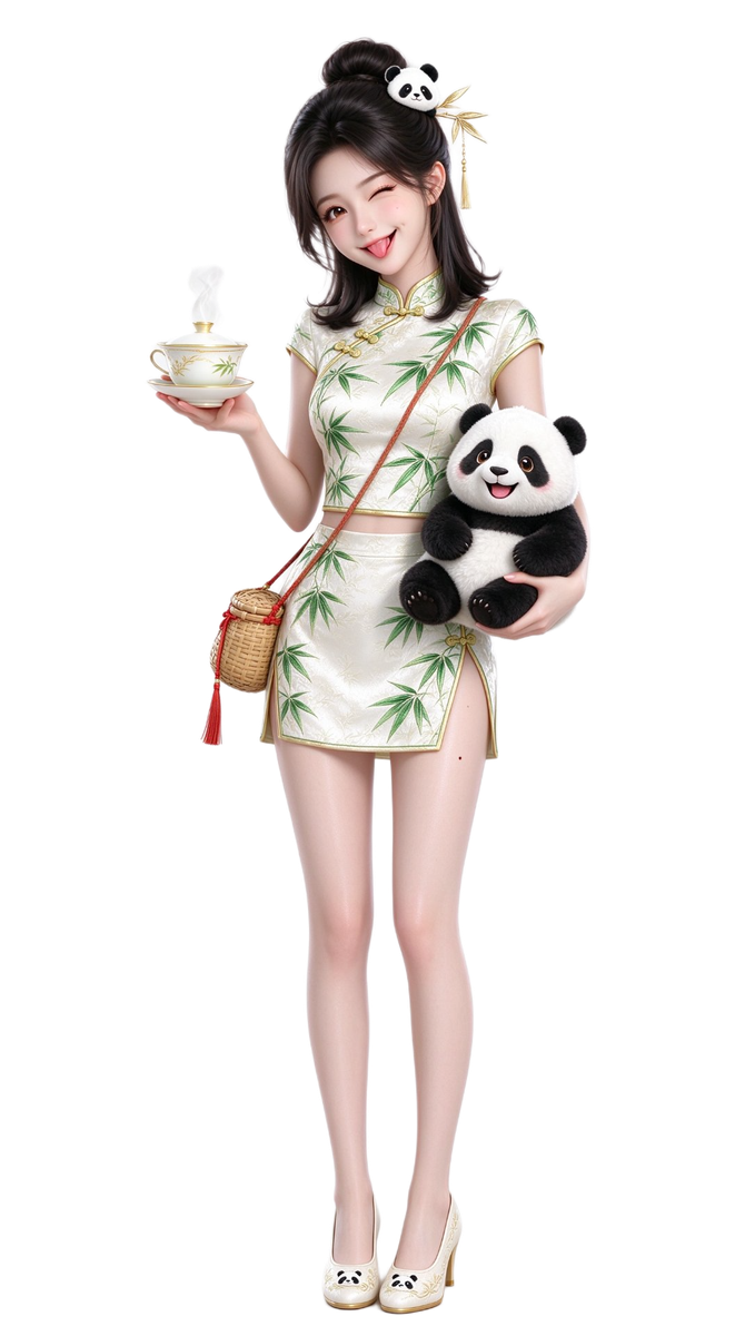 左侧人物